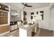 Modern office space with custom built-ins, neutral colors and earth-toned decor at 4225 N 21St St # 22, Phoenix, AZ 85016