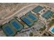 Aerial view of the neighborhood tennis courts at 5383 N 205Th Dr, Buckeye, AZ 85396