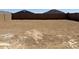 Spacious, undeveloped backyard with potential for landscaping and outdoor living at 7701 W Avenida Del Rey --, Peoria, AZ 85383