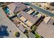 Aerial view of backyard space, showcasing outdoor features for relaxation and entertainment at 8541 E Canyon Estates Cir, Gold Canyon, AZ 85118