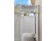 Private outdoor shower featuring white pergola and tiled flooring for a spa-like experience at 9513 N 129Th Pl, Scottsdale, AZ 85259