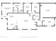 Detailed floor plan showcasing the layout of the home, including bedrooms, bathrooms, and living spaces at 11729 W Maui Ln, El Mirage, AZ 85335
