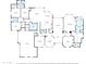 Detailed floor plan showcasing the layout of this home with dimensions for all rooms and areas at 13126 E Turquoise Ave, Scottsdale, AZ 85259