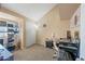 Cozy bedroom with neutral walls, carpet floors, and ample storage at 14002 N 49Th Ave # 1094, Glendale, AZ 85306
