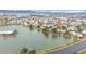 Beautiful aerial view of lakeside apartments with scenic mountain backdrop and lush green landscape at 2714 W Desert Cove Ave, Phoenix, AZ 85029