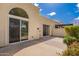 Private backyard patio with brick accents, ideal for outdoor entertaining and relaxation at 2714 W Desert Cove Ave, Phoenix, AZ 85029