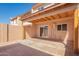 A well-kept patio area with access to the home is ideal for outdoor gatherings at 4625 W Thomas Rd # 19, Phoenix, AZ 85031