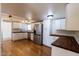 Well-appointed kitchen featuring stainless steel appliances and butcher block countertops at 5133 W Hearn Rd, Glendale, AZ 85306