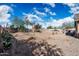 Fenced backyard with play structure, desert landscaping and plenty of room to relax at 6922 S 26Th Ln, Phoenix, AZ 85041