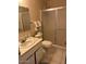 Bathroom featuring a shower/tub combo, vanity and toilet at 7532 N 23Rd St, Phoenix, AZ 85020