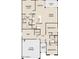 Spacious floor plan with primary suite, two additional bedrooms, den, kitchen, great room, and covered patio at 7691 W Saddlehorn Rd, Peoria, AZ 85383