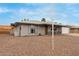 Charming single-story home with gray brick, low maintenance yard and two car garage at 14013 N Boswell Blvd, Sun City, AZ 85351