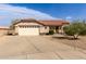 Charming single-story home with a two-car garage, terra cotta tile roof and low-maintenance desert landscaping at 15334 W Via Montoya --, Sun City West, AZ 85375