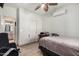 Spare bedroom featuring tile flooring and a desk area at 224 N 236Th Ave, Buckeye, AZ 85396