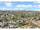 Beautiful aerial view showcasing the neighborhood, mature landscaping, and mountain views at 348 W Portland St, Phoenix, AZ 85003