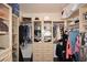 Organized walk-in closet with custom shelving and ample storage at 3685 N 162Nd Ln, Goodyear, AZ 85395