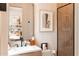 Modern bathroom features clean lines, neutral colors, and minimalist design at 6114 E Calle Del Norte --, Scottsdale, AZ 85251