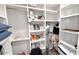 Well-organized closet with custom shelving, storage options, and ample space at 6114 E Calle Del Norte --, Scottsdale, AZ 85251