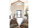 Open foyer with high ceilings, modern decor, and large front door at 6114 E Calle Del Norte --, Scottsdale, AZ 85251