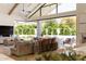 Cozy open living space leading to outdoor patio at 6114 E Calle Del Norte --, Scottsdale, AZ 85251