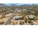 Stunning aerial view of desert home, nestled in a community with mountain backdrop at 1345 E Gaffney Rd, New River, AZ 85087