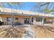 Back patio featuring an outdoor dining table and chairs, and view of the yard at 1345 E Gaffney Rd, New River, AZ 85087