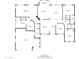 Detailed floor plan with measurements showcasing bedrooms, bathrooms, kitchen, and living spaces at 16253 W Windcrest Dr, Surprise, AZ 85374