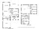 Detailed floor plan showcasing layout of living spaces, bedrooms, kitchen, and bathrooms at 2196 E Brigadier Dr, Gilbert, AZ 85298