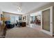 Home office with an adjacent formal dining room is bright and comfortable at 2585 Leisure World --, Mesa, AZ 85206