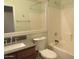 Bathroom with shower and vanity at 2830 W Grenadine Rd, Phoenix, AZ 85041