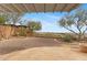 Landscaped backyard with desert plants and mountain views at 42123 N Long Cove Way, Anthem, AZ 85086