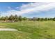 Expansive community green space including soccer goals and well-maintained lawns at 1059 S Cheshire Ln, Gilbert, AZ 85296