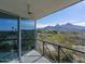 Expansive balcony with stylish railings offers panoramic views of the city and mountains at 1340 E Las Palmaritas Dr, Phoenix, AZ 85020