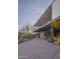 Contemporary home with steel framework, xeriscaping, and desert vegetation at 1340 E Las Palmaritas Dr, Phoenix, AZ 85020