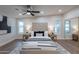 Bedroom with ceiling fan, natural light and a neutral color palette at 15255 N 5Th Ln, Phoenix, AZ 85023