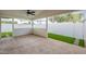 Wide view of a covered patio with view to the backyard at 15255 N 5Th Ln, Phoenix, AZ 85023