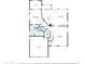 Main level floorplan shows layout of bedrooms, baths, kitchen, living, dining, and garage at 16428 N 39Th Pl, Phoenix, AZ 85032