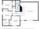 Second story floorplan with bedroom and bath dimensions at 16428 N 39Th Pl, Phoenix, AZ 85032