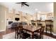 Open-concept living and dining area with modern furniture and a cozy atmosphere at 19550 N Grayhawk Dr # 1044, Scottsdale, AZ 85255