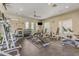 Well-lit community gym showcasing exercise machines, free weights, and fitness equipment at 19550 N Grayhawk Dr # 1044, Scottsdale, AZ 85255