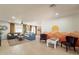 Open living room with modern furnishings, stylish decor, and ample natural light at 3015 E Dahlia Dr, Phoenix, AZ 85032