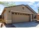 Charming single-Gathering home featuring a two-car garage, neutral stucco, and a well-maintained landscape at 40049 W Hopper Dr, Maricopa, AZ 85138