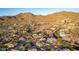 Scenic aerial view of a desert community surrounded by mountains, highlighting the natural beauty at 8219 E Tesoro Cir, Mesa, AZ 85207