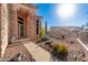 Desert xeriscape landscaping and stone accents at 8219 E Tesoro Cir, Mesa, AZ 85207