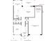 A well-designed floor plan showcasing the layout of the first floor with kitchen, dining, great room, and 3-car garage at 11051 E Ulysses Ave, Mesa, AZ 85212