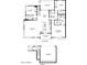 Detailed floor plan showcasing the layout of the home, including room dimensions and features at 11300 N Casa Dega Dr # 1000, Surprise, AZ 85388