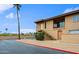 The exterior of this charming home features a private entry and convenient parking at 14620 N Yerba Buena Way # D, Fountain Hills, AZ 85268