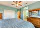 Open bedroom with ensuite bath, closets, and natural light at 15840 W Falcon Ridge Dr, Sun City West, AZ 85375