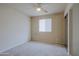 Bedroom with neutral walls, carpeting and closet. Ceiling fan included at 17031 E Calle Del Oro -- # B, Fountain Hills, AZ 85268