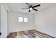 Bedroom with vinyl floors, and a ceiling fan at 2217 E Sheridan St, Phoenix, AZ 85006